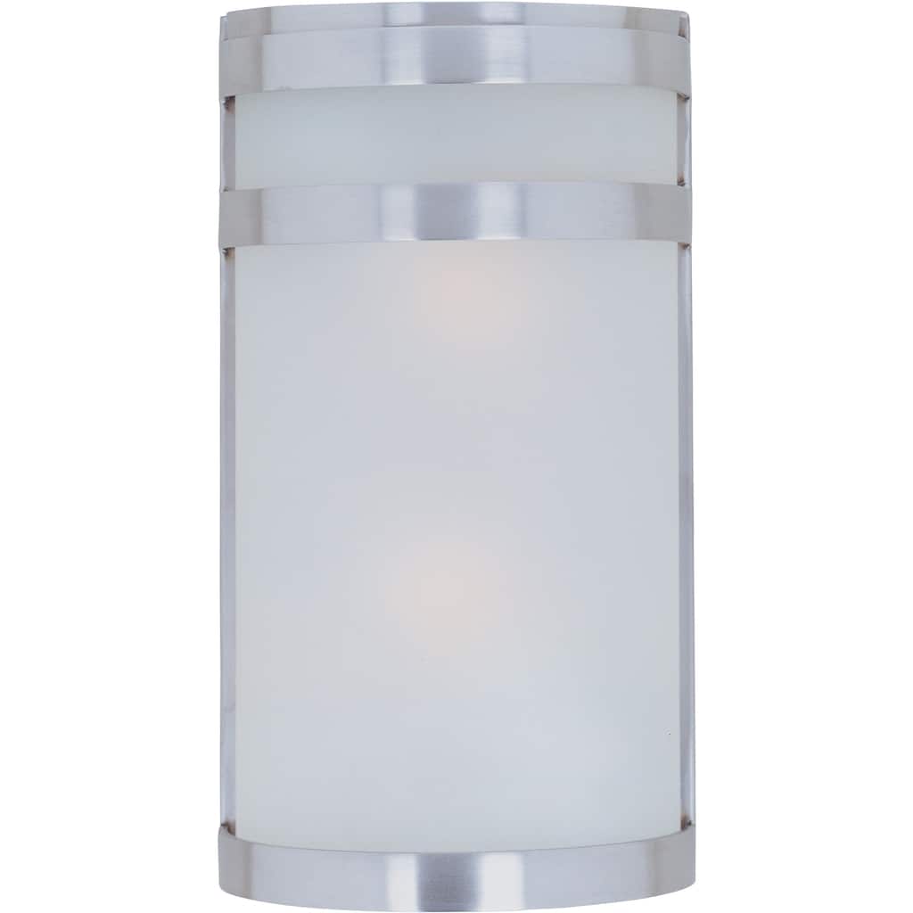 Arc LED 2-Light Outdoor Wall Lantern