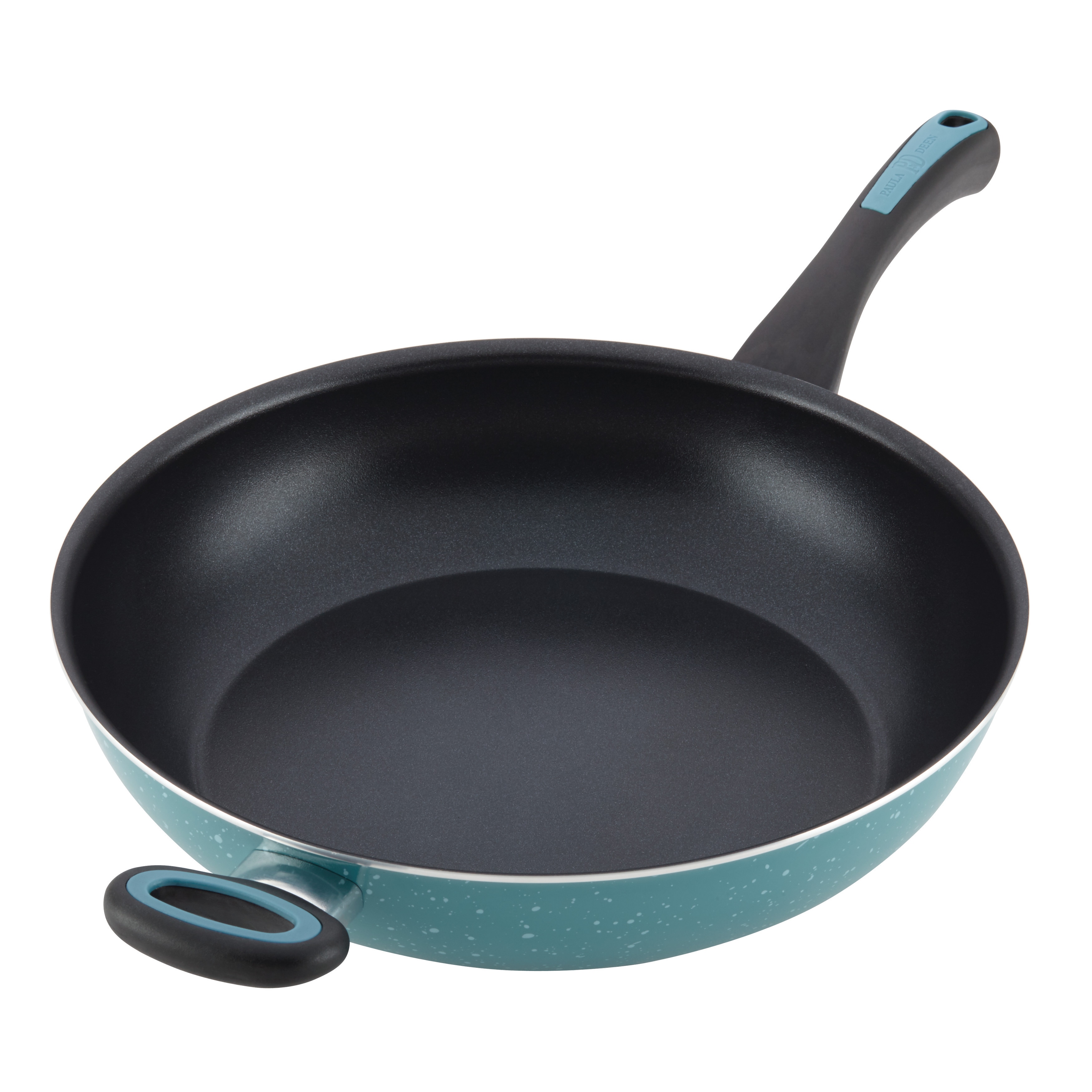 Paula Deen FPB-002-2-2B 15” 1400 Watt Large Electric Skillet Cook Casserole  with Glass, Black