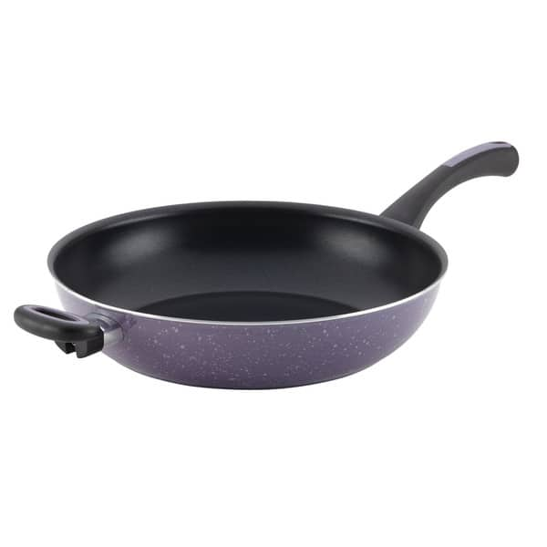 Nonstick Deep Frying Pan Skillet, 10/11/12-Inch Saute Pan with Lid