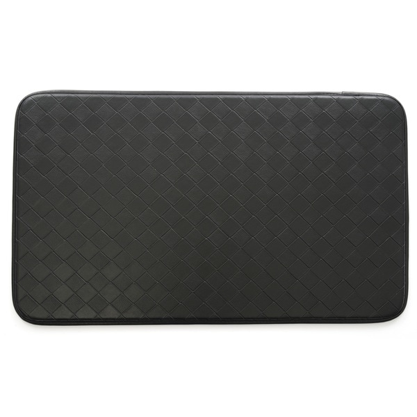 Stephan Roberts Faux Leather Anti-fatigue Kitchen Mat (30 inches x 18 inches). Opens flyout.