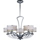 preview thumbnail 2 of 0, Metro 5-Light Chandelier - Chrome
