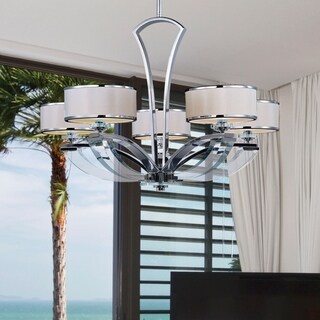 Metro 5-Light Chandelier - Chrome