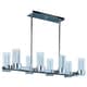 preview thumbnail 2 of 0, Sync 8-Light Linear LED Chandelier