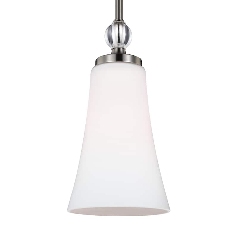 Feiss Kenney 1 Lights Sunrise Silver Pendant