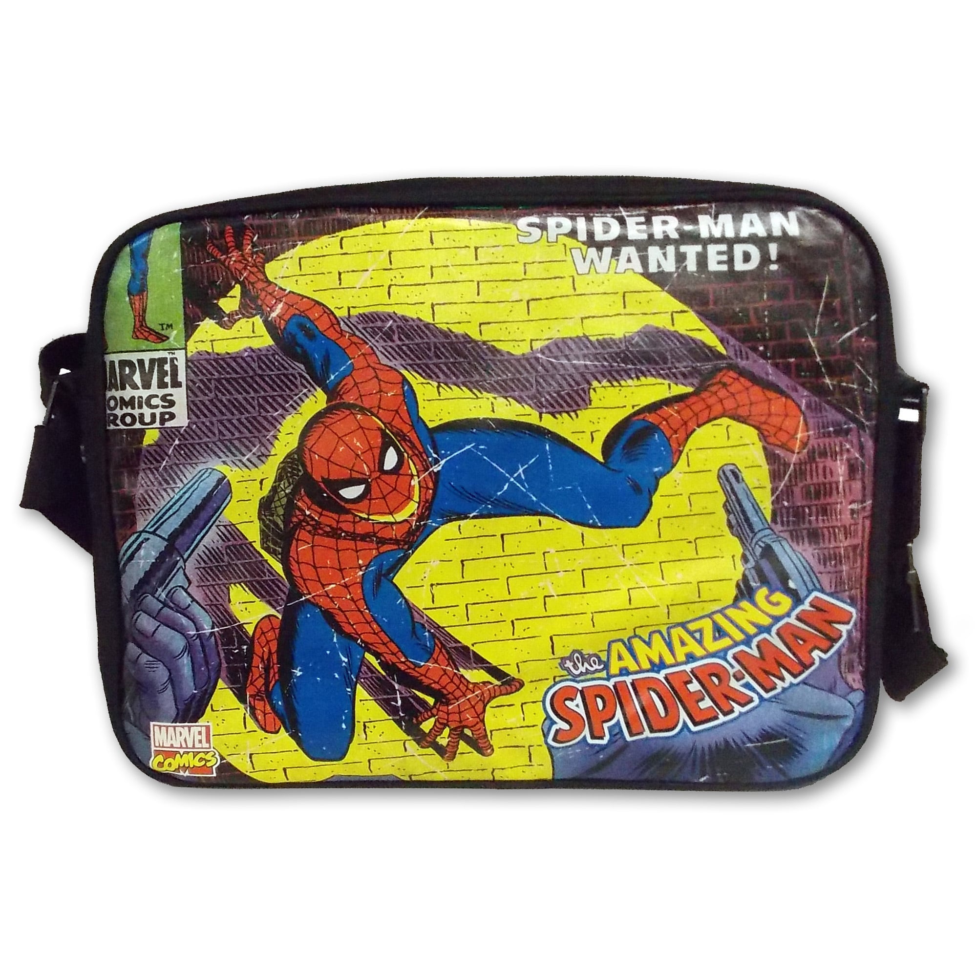 marvel comics messenger bag