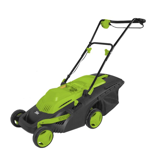 SereneLife PSLCLM60 Cordless Electric Lawn Mower with Rechargeable ...