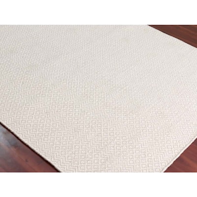 Bella Hand-woven Wool & Cotton Flatweave Area Rug