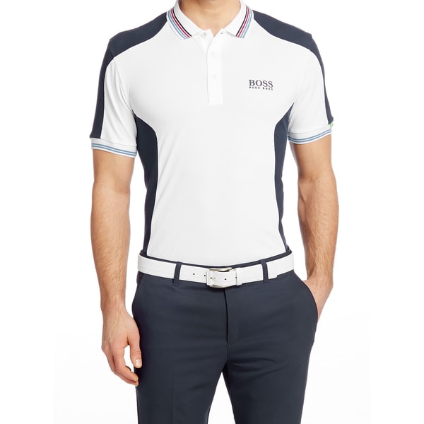 Shop Hugo Boss Paddy Mk White Polo T-Shirt - Free Shipping Today ...