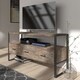 preview thumbnail 1 of 1, Brooklyn 60-inch Urban Reclaimed Solid Fir Media TV Console