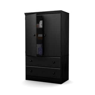 Wood Armoires & Wardrobe Closets For Less | Overstock.com Wood Armoires & Wardrobe Closets For Less | Overstock.com