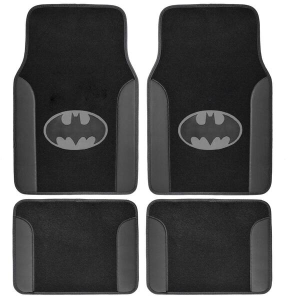 Shop Batman Or Superman Vehicle Floor Mats Set Of 4 Free