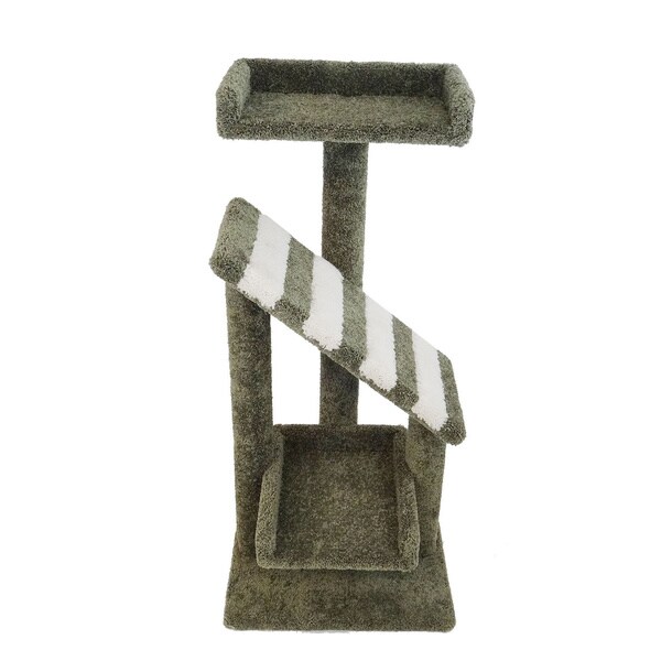 New Cat Condos Premier Cat Tree With Ramp 18590479 Shopping The Best Prices