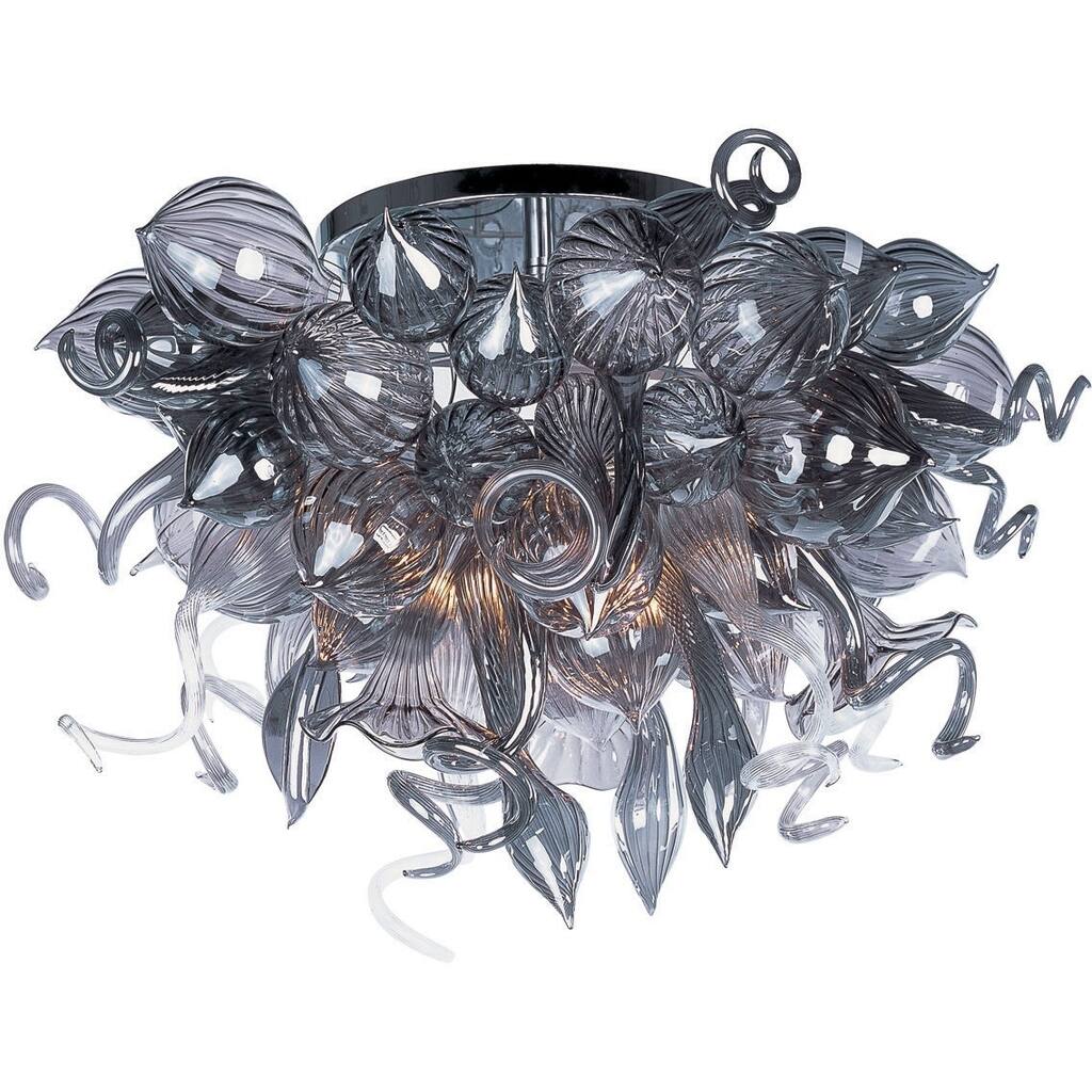 Maxim Mimi LED 12-light Semi-Flush Mount - Silver
