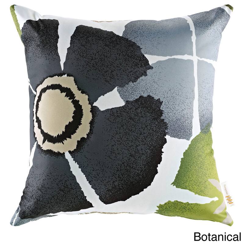 Modify Graphic Print Outdoor Patio Pillow