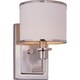 preview thumbnail 1 of 0, Nexus 1-Light Wall Sconce - Silver