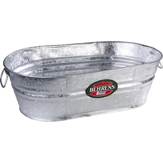 Hot Dipped 7.5 Gallon Steel Oval Tub - On Sale - Bed Bath & Beyond ...