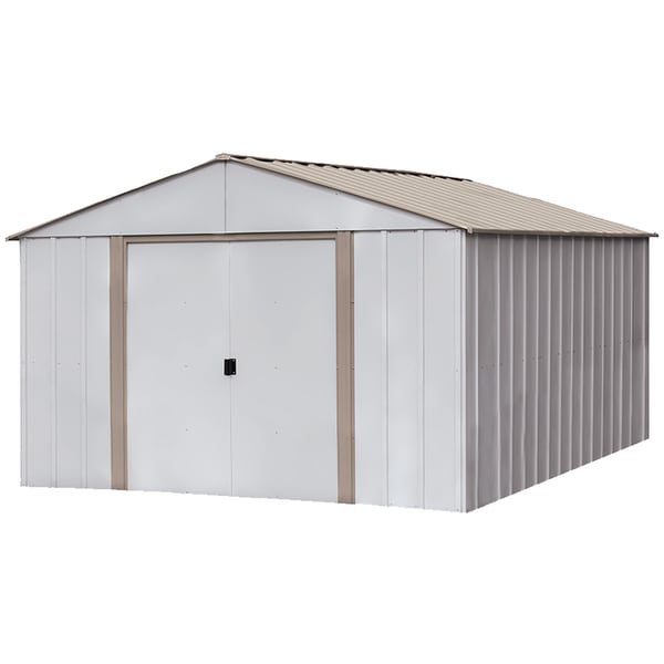 Arrow Oakbrook Galvanized Steel Shed 10' x 14' with 62 