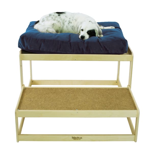 Shop Lacey S Lookout Natural Wood Medium Dog Or Cat Window Seat Overstock 11661030