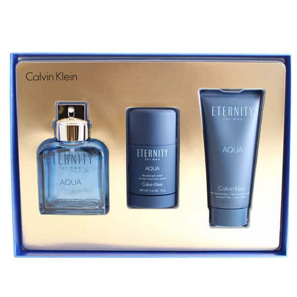 calvin klein aqua gift set