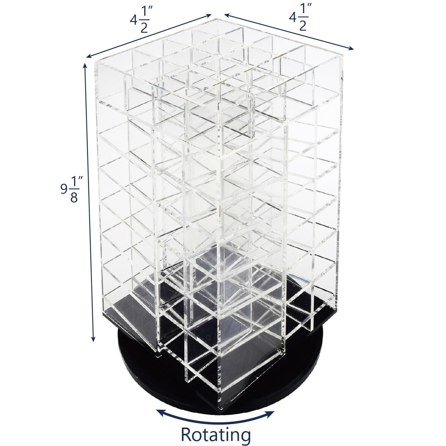 4pcs 2 Jewelry Towers Pair Clear Acrylic Shoe Store Display Stands Rack Holder