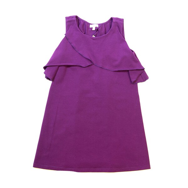 Girls' Asymmetrical Tiered Tank Top Summer Dress Free Shipping On