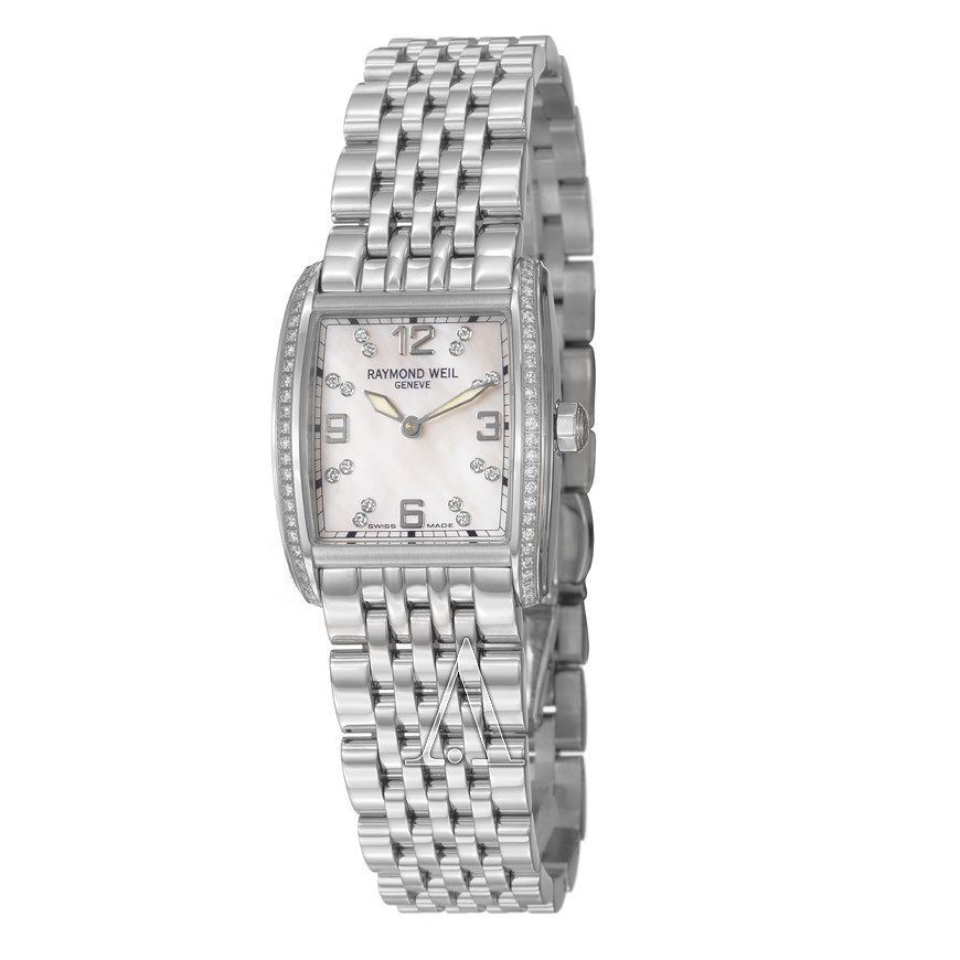 Raymond weil women's hot sale diamond watches