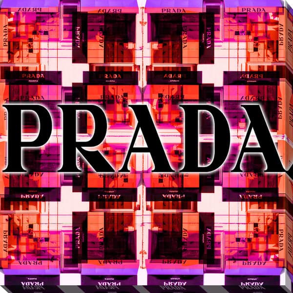 BY Jodi undefinedShop Prada Pinkundefined Giclee Print Canvas Wall Art -  Overstock - 11663886