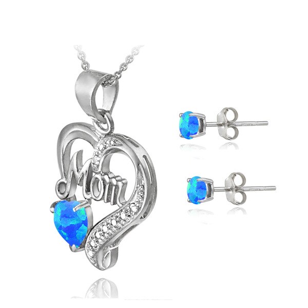 opal mom necklace