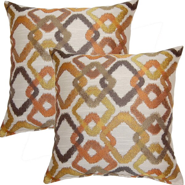 Kala Tanger-inche 17-inch Throw Pillows (Set of 2)