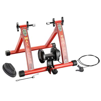 RAD Cycle Products Max Racer 7 Levels of Resistance Bicycle Trainer Work Out