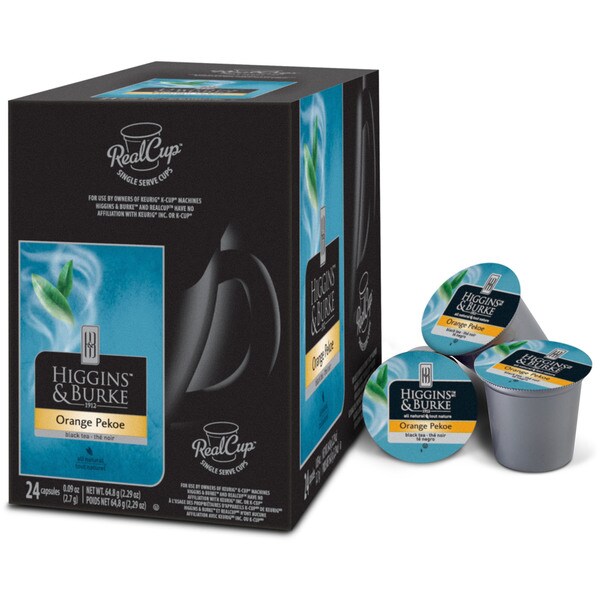 Shop Higgins and Burke Specialty Tea Orange Pekoe KCup Portion Pack