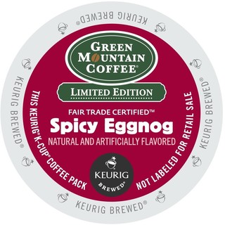 Green Mountain Coffee Spicy Eggnog K-Cup Portion Pack for Keurig