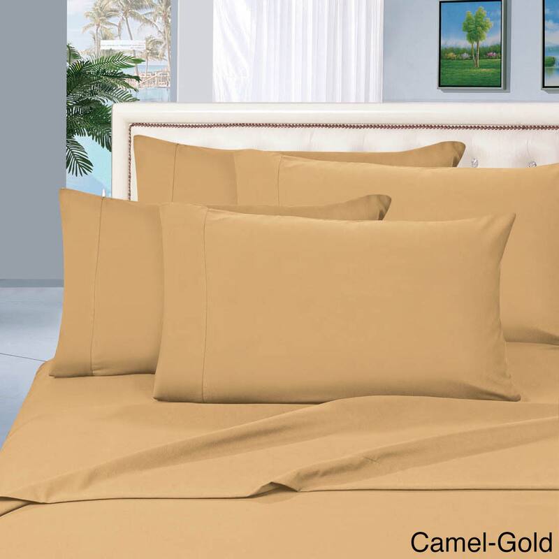 Elegant Comfort Luxury 6-piece Wrinkle Resistant Silky Soft Bed Sheet Set
