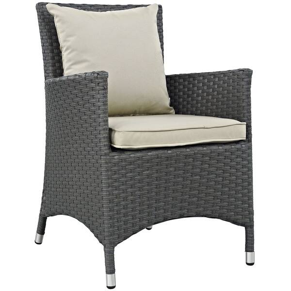 Shop Stopover Synthetic Rattan Outdoor Patio Dining Chairs Set Of 2 Overstock 11665739