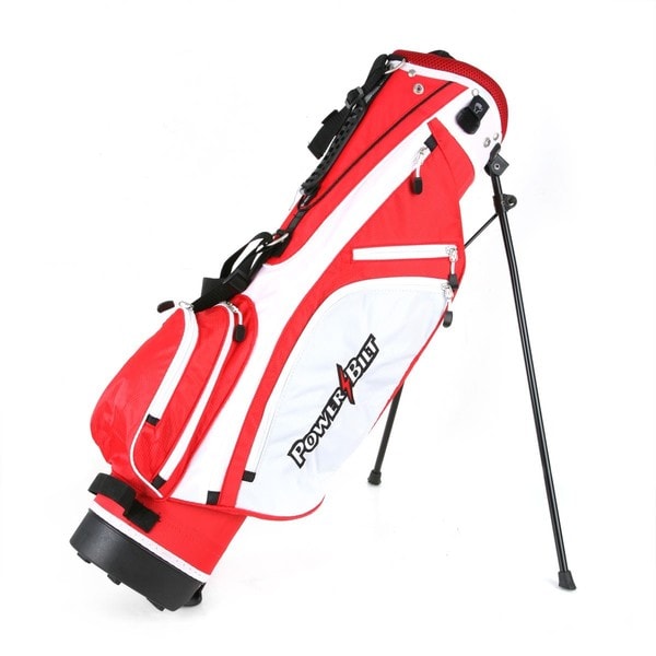 Powerbilt Golf Junior (Ages 12+) Red Stand Bag - 18595090 - Overstock ...