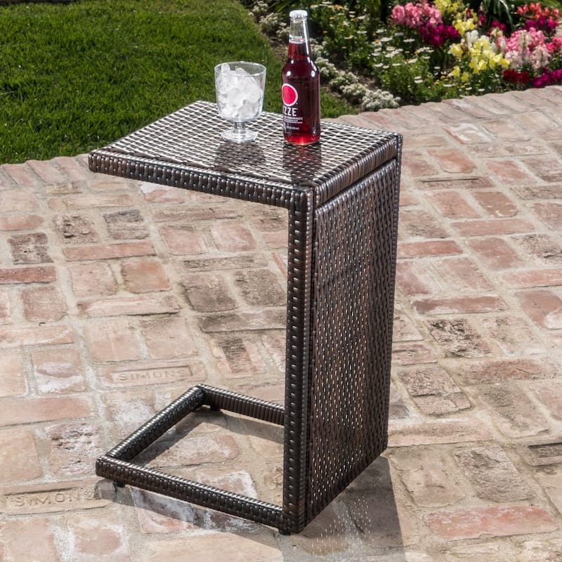 Chaminade Outdoor 2-piece Wicker Adjustable Chaise Lounge Set by Christopher Knight Home