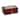 Mele and Co Christo Glass Top Walnut Wood 10 Slot Watch Box