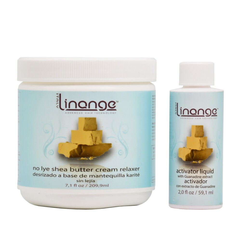 Shop Linange No Lye Shea Butter Cream Relaxer Single Application