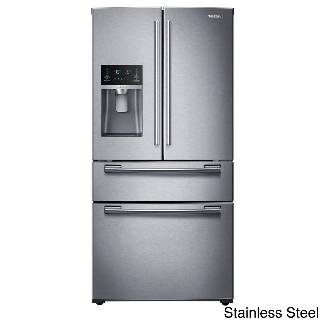 French Door Refrigerator With Ice Maker In Stainless Steel, 58 OFF