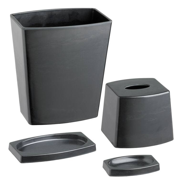 Kraftware My Earth Black 4-piece Bathroom Set