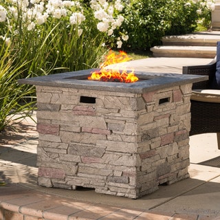 christopher knight home stonewall square propane fire pit