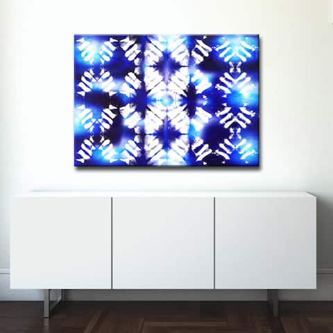 View Point II' Abstract Wrapped Canvas Wall Art