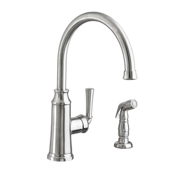 Shop American Standard Portsmouth Kitchen Faucet 4285.051.075 Stainless ...