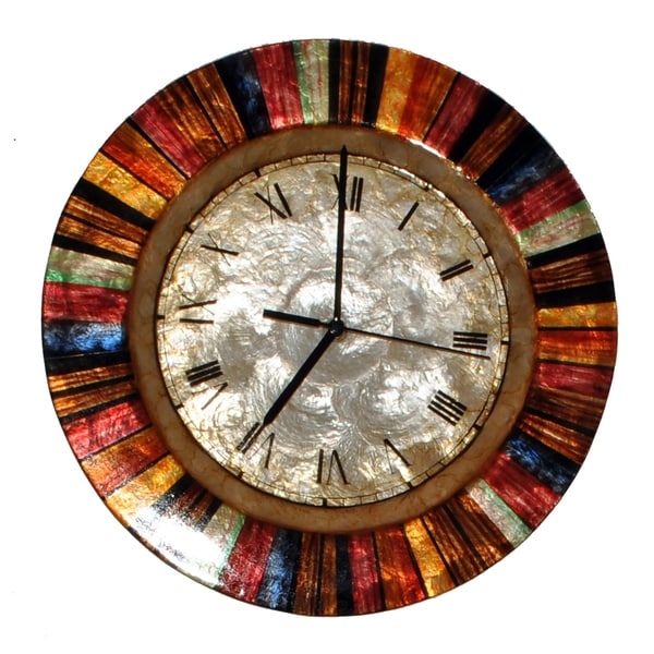 Handmade Multicolor Clock (Philippines)