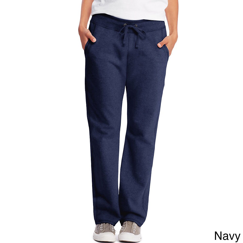 hanes women's white sweatpants