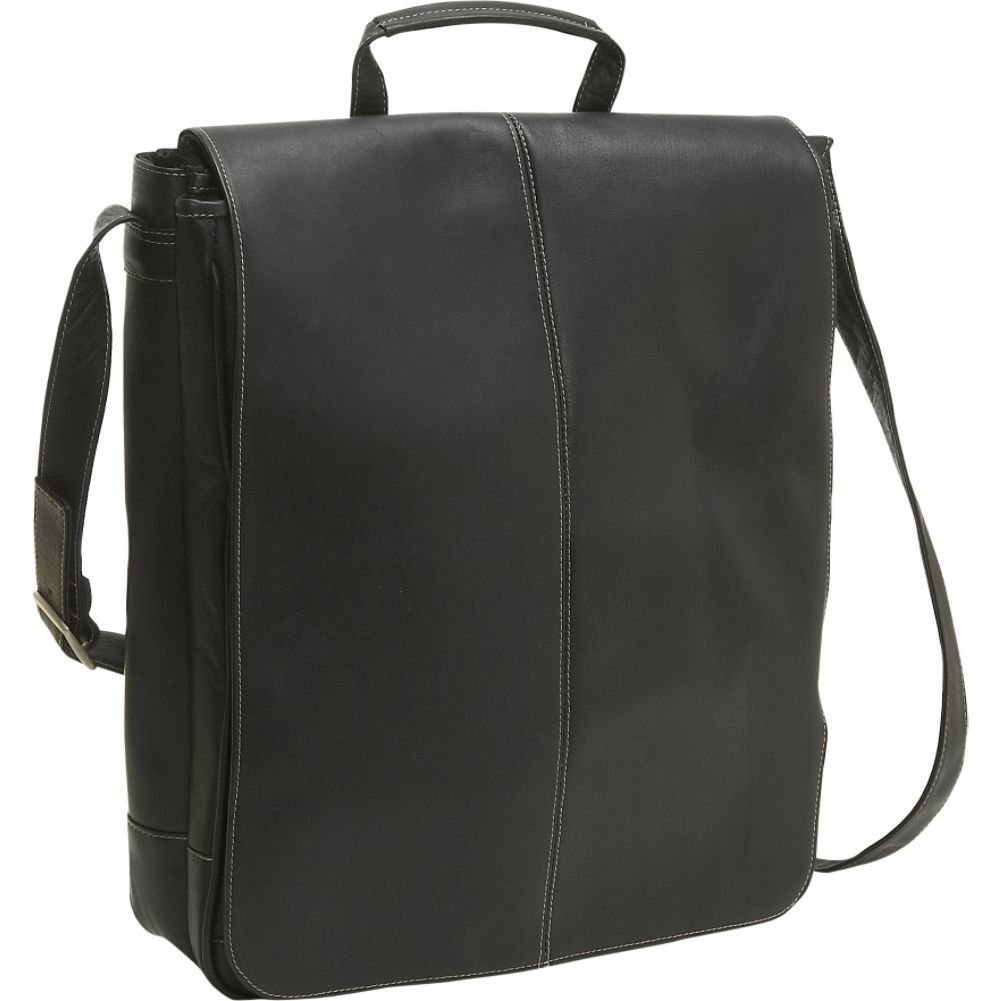 messenger bag leather black