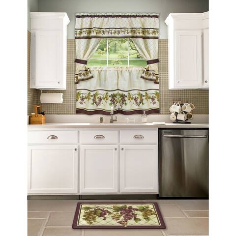 Achim Tuscany Window Curtain Cottage Set