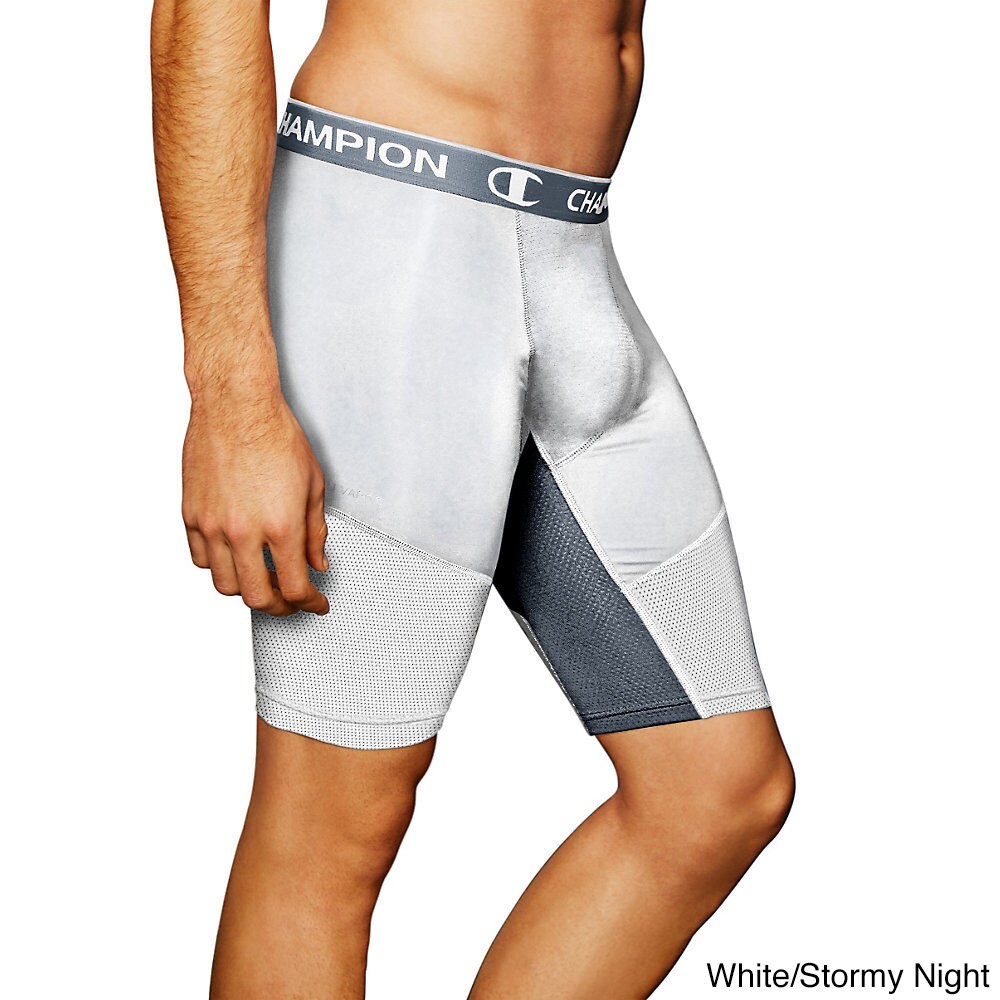 champion shorts mens silver