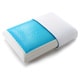 preview thumbnail 4 of 5, Cheer Collection Memory Foam Pillow with Gel - White