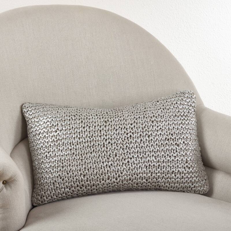 Cassandra Collection Knitted Design Pillow